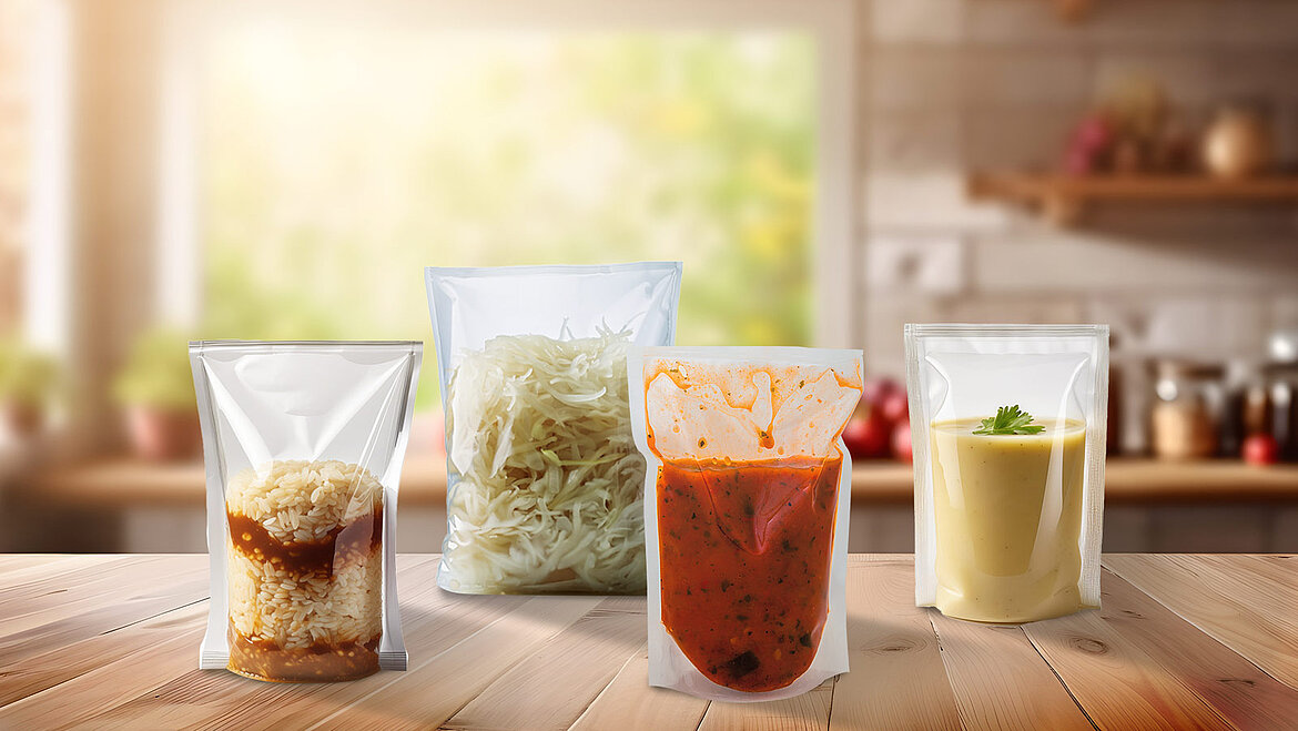 Ready Meals Applications sealed with ultrasonics