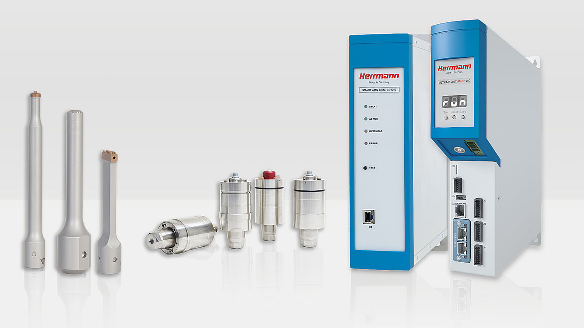 Composing of different ultrasonic components